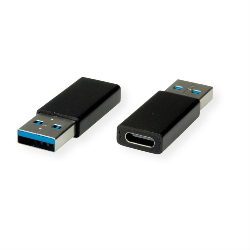 Value Adapter, USB 3.2 Gen 1, Type A - C, M/F USB Type A USB Type C Noir