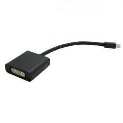 ITB RO12.99.3128 câble vidéo et adaptateur 0,1 m Mini DisplayPort DVI-D Noir