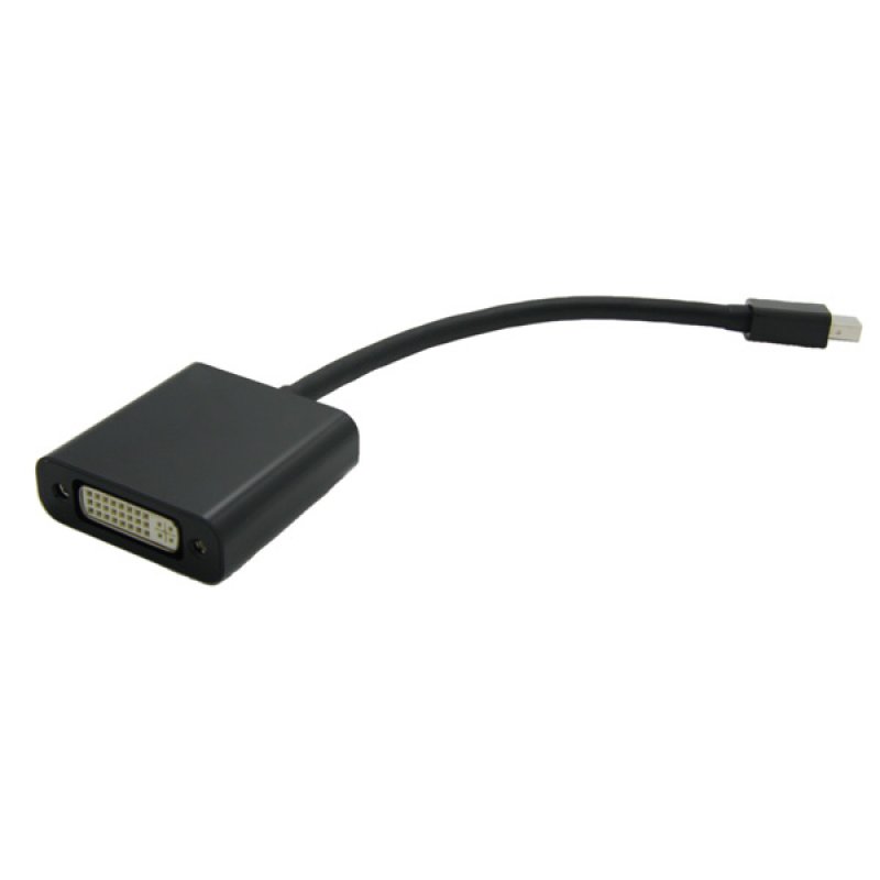 ITB RO12.99.3128 câble vidéo et adaptateur 0,1 m Mini DisplayPort DVI-D Noir