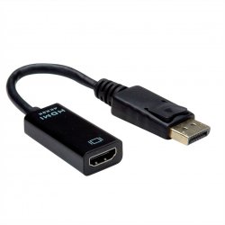 VALUE Câble adaptateur 4K, DP-HDMI, M/F