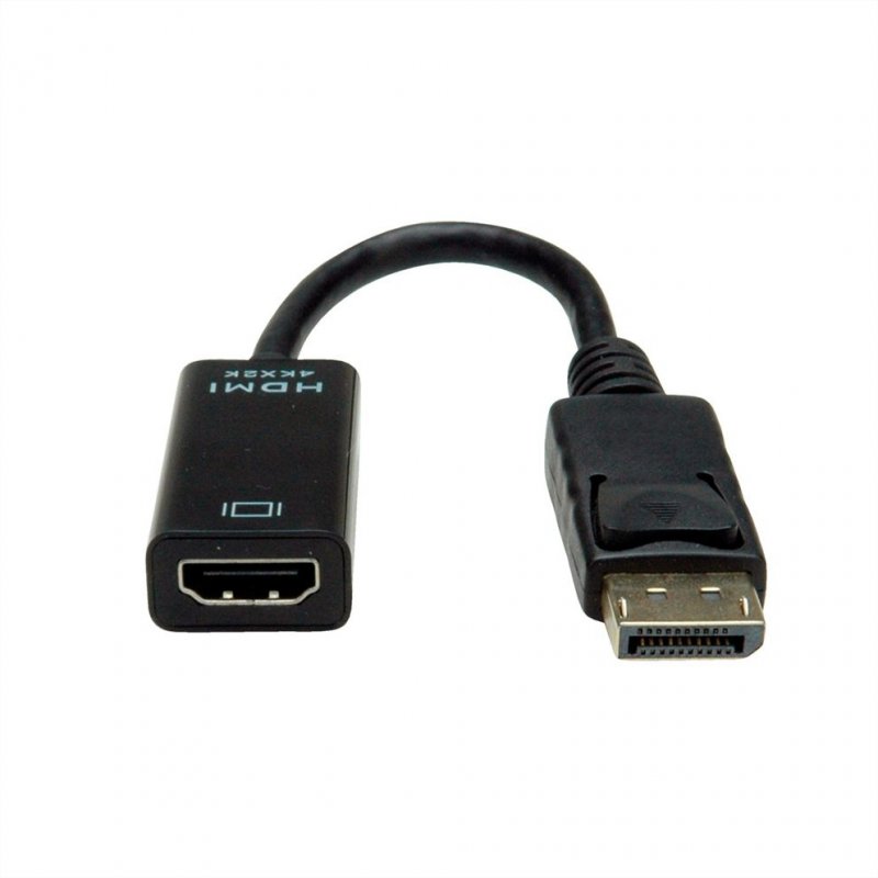 VALUE Câble adaptateur 4K, DP-HDMI, M/F