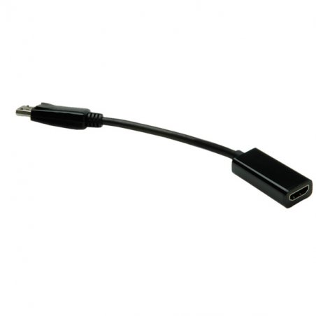 VALUE Adaptateur DP M-HDMI F 3840x2160