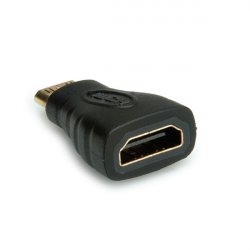 Secomp Adaptateur HDMI, HDMI F - HDMI Mini M