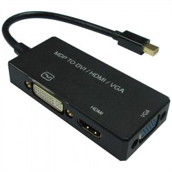VALUE Convertisseur Mini DP-HDMI/DVI/VGA