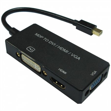 VALUE Convertisseur Mini DP-HDMI/DVI/VGA