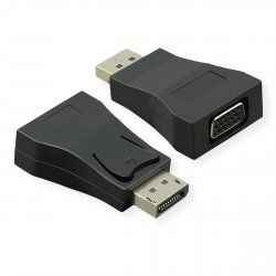 Value 12.99.3156 cable gender changer DisplayPort VGA Black