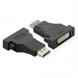 Value 12.99.3157 cable gender changer DisplayPort DVI Black