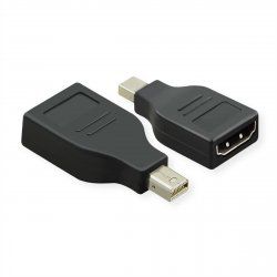 Value 12.99.3159 cable gender changer Mini DisplayPort HDMI Black