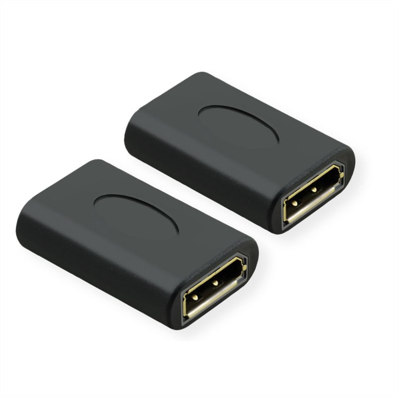 Value 12.99.3165 changeur de genre de câble DisplayPort Noir