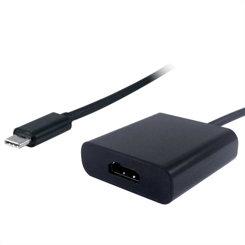 Value 12.99.3211 USB graphics adapter 3840 x 2160 pixels Black