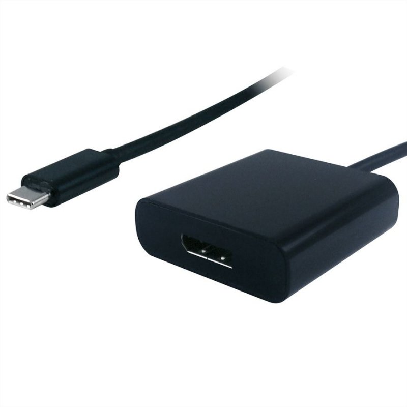 Value 12.99.3220 adaptateur graphique USB Noir
