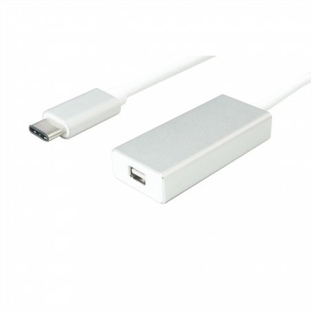 Value USB 3.1 C - Mini DisplayPort 0.1 m USB Type-C White
