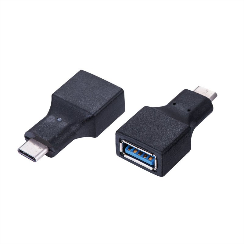 VALUE Adaptateur USB3.2 Gen1, USB Type C - A, M/F, OTG, noir