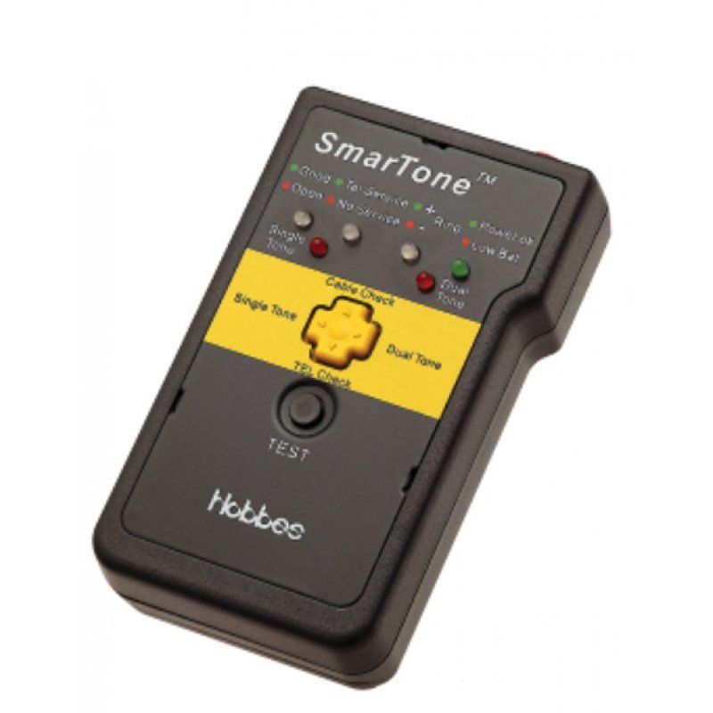 HOBBES SMARTone Twisted pair cable tester Black, Yellow