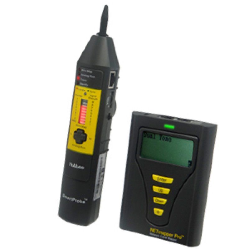 HOBBES NETmapper Pro & SMARTProbe Testeur de câbles à paire torsadée