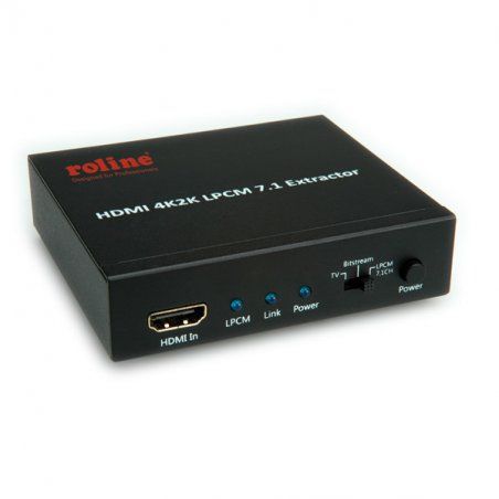 ROLINE Extracteur Audio HDMI 4K2K LPCM 7.1