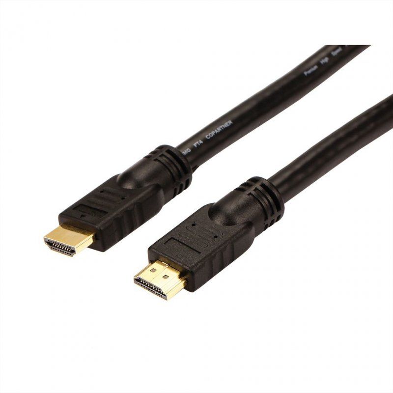 ROLINE 14.01.3452 câble HDMI 15 m HDMI Type A (Standard) 2 x HDMI Type A (Standard) Noir