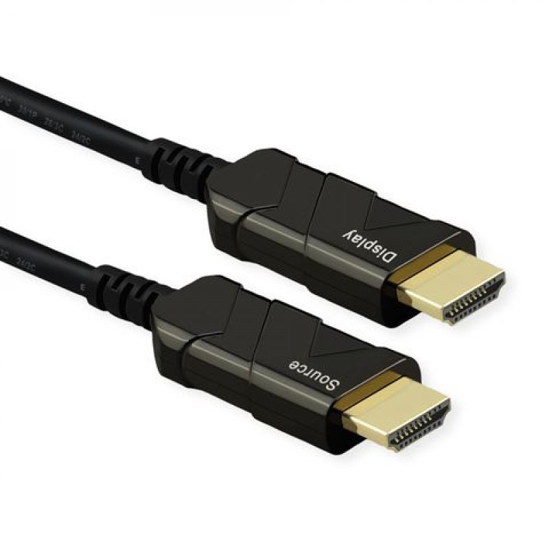 ROLINE 14.01.3487 HDMI cable 50 m HDMI Type A (Standard) Black