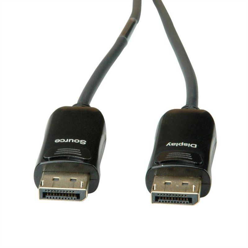 ROLINE 14.01.3490 DisplayPort cable 30 m Black