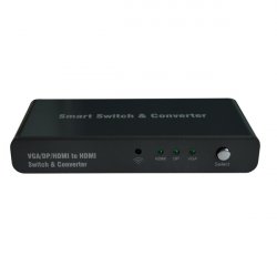 ROLINE Convertisseur HDMI/VGA/DP - HDMI