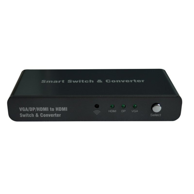 ROLINE Convertisseur HDMI/VGA/DP - HDMI