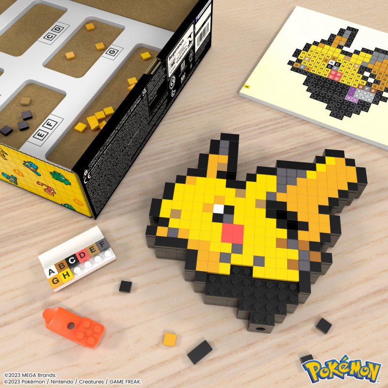 MEGA Pokémon Pikachu Pixel Art