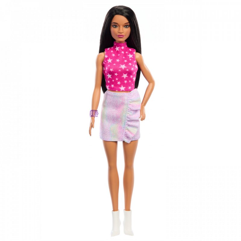 Barbie Fashionistas-Puppe Rock pink and metallic