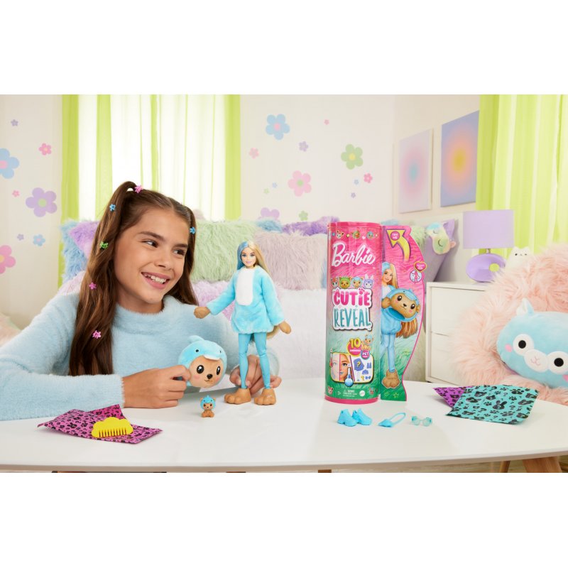 Barbie Cutie Reveal Costume Cuties Serie - Teddy Dolphin