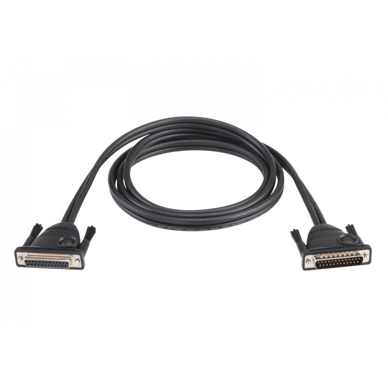 ATEN 2L2703 serial cable Black 3 m DB-25