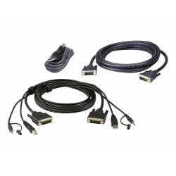 ATEN DVI-D Dual Link Dual Display Secure KVM 3M USB DVI-D Dual Link Dual Display