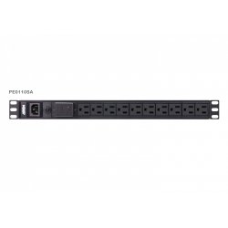 ATEN PE0110SG PDU de base 1U 10A 10P avec protection contre les surtensions