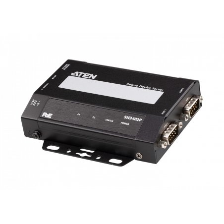 ATEN 2-Port RS-232/422/485 Secure Device Server with PoE