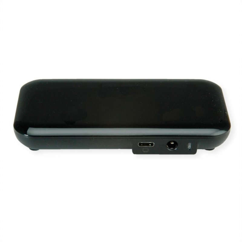 ROLINE 14.02.5055 hub & concentrateur USB 3.2 Gen 1 (3.1 Gen 1) Type-C 10240 Mbit/s Noir