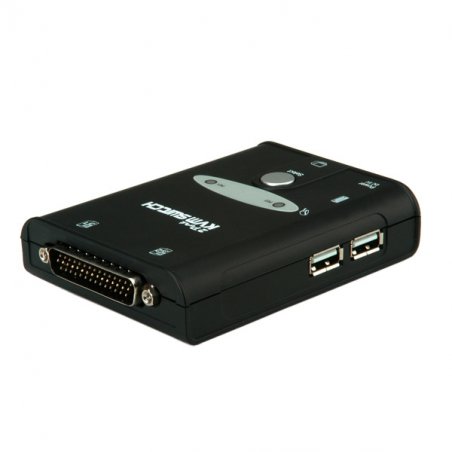 Value KVM Switch "Star", 1U - 2 PCs, HDMI, USB