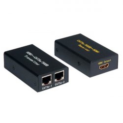 VALUE Prolongateur HDMI via TP, 25m