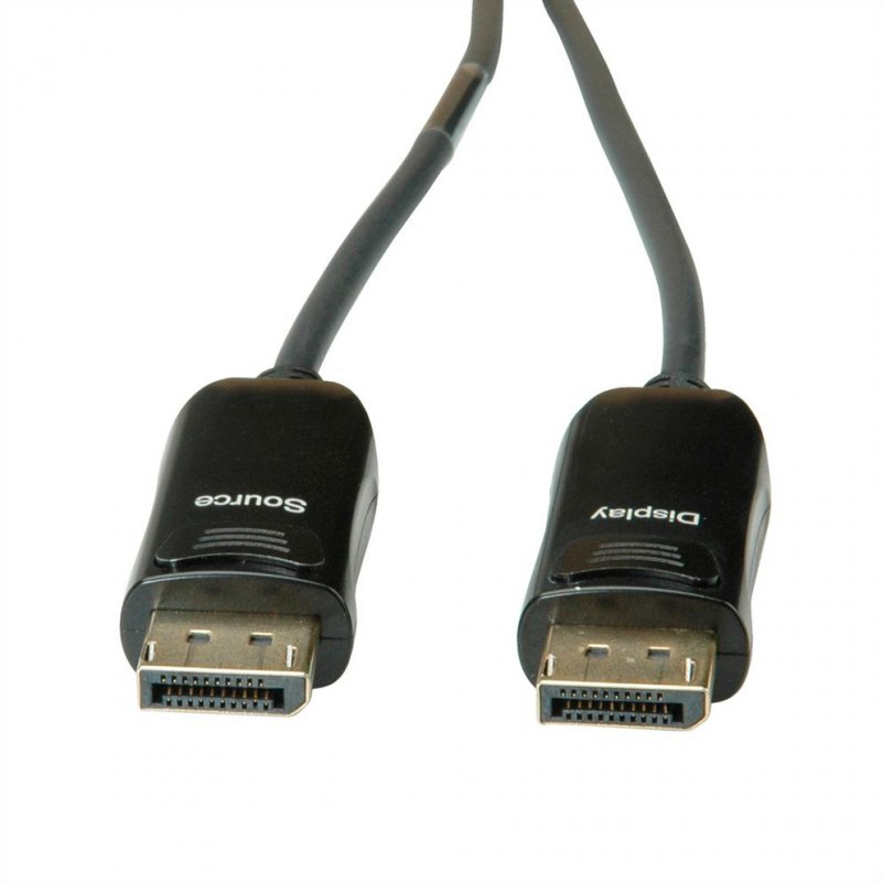 Value 14.99.3468 DisplayPort cable 30 m Black