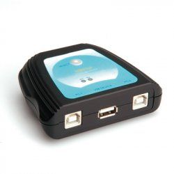 ROLINE Manual USB 2.0 , 2 Ports printer switch Wired