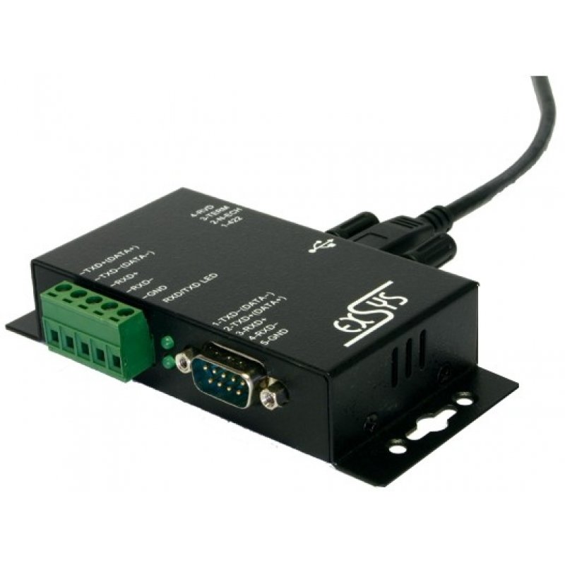 EXSYS USB 2.0 to 1S Serial RS-422/485 ports carte et adaptateur d'interfaces