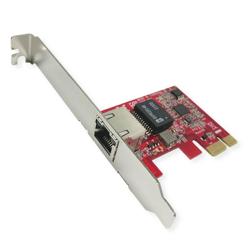 ROLINE Adaptateur PCIe 2.5GbE Ethernet profil bas