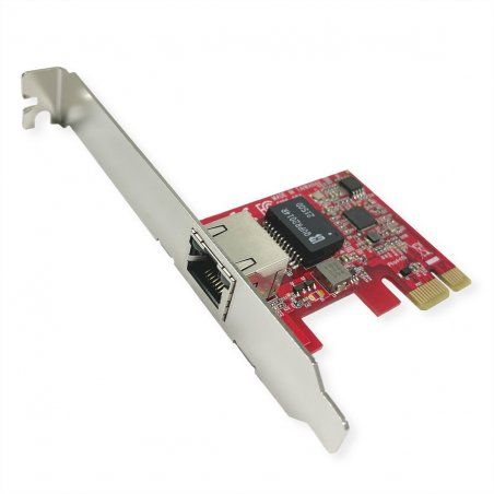 ROLINE Adaptateur PCIe 2.5GbE Ethernet profil bas