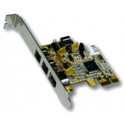 EXSYS 4-port FireWire 1394B PCI-Express Card carte et adaptateur d'interfaces