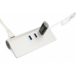 EX-1132-N Hub USB 3.0 à 3 ports 1x Ethernet 1Gigabit LAN