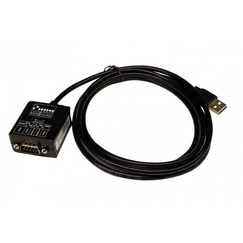 EXSYS EX-1309-9 serial cable Black 1.8 m USB Type-A DB-9