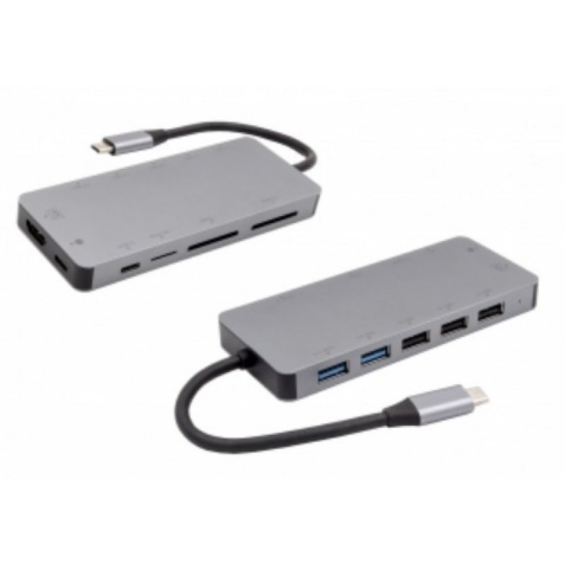 EX-1221HM USB 3.1 Gen1 Hub C à 11 ports Pour Notebook, Matebook et MacBook