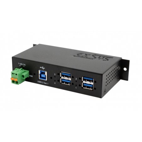 EX-1185HMVS-2 Hub industriel à 4 ports USB 3.2 Gen1, 15KV ESD