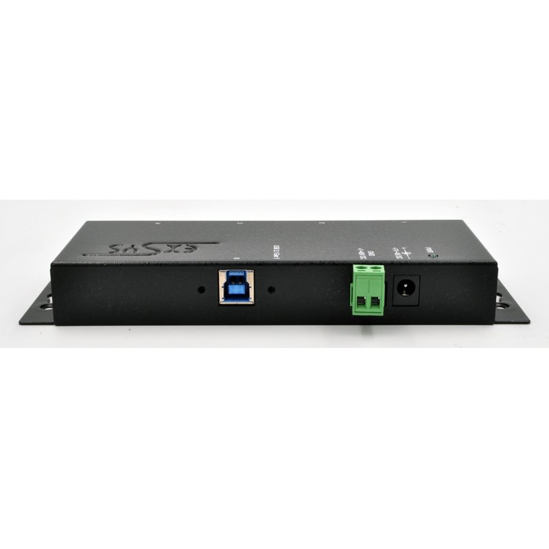 EXSYS EX-1183HMVS-2 interface hub USB 3.2 Gen 1 (3.1 Gen 1) Type-B 5000 Mbit/s Black