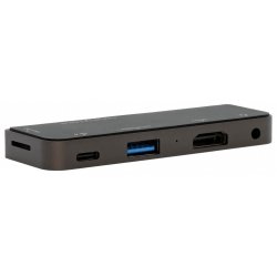 EX-1222HM Dockingstation USB-C 5 en 1 Pour Notebook, MacBook, Tablette