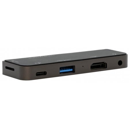 EXSYS EX-1222HM laptop dock/port replicator Wired USB 3.2 Gen 1 (3.1 Gen 1) Type-C Anthracite