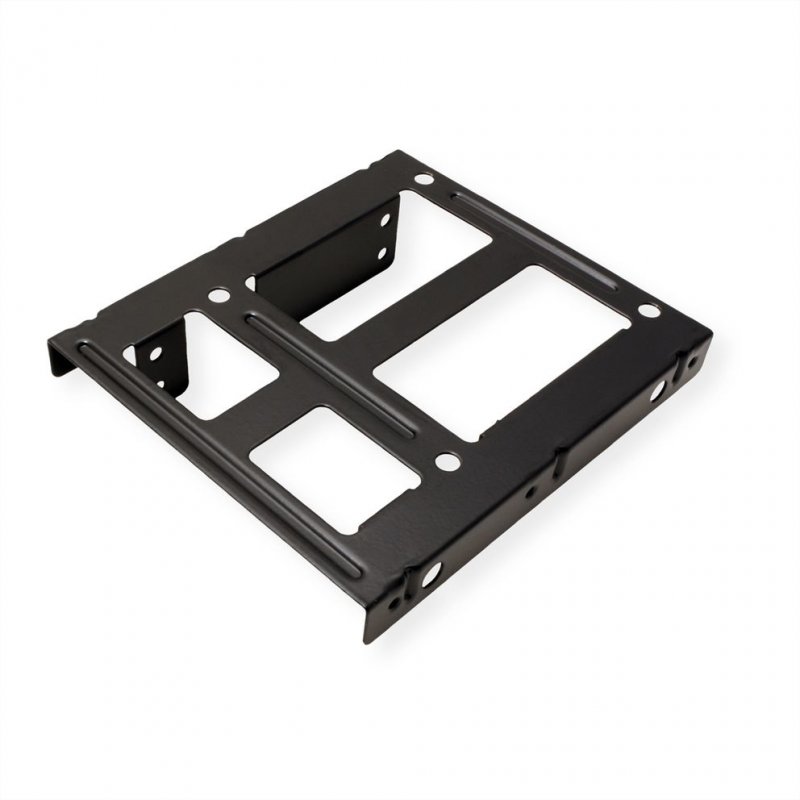 ROLINE 16.01.3008 Obturateur de baie de lecteur 2,5/3,5" Plateau de stockage de disques Noir