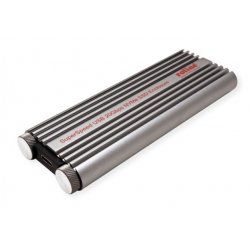 ROLINE 16.01.4147 Boîtier de disques de stockage Enceinte ssd Aluminium, Noir M.2